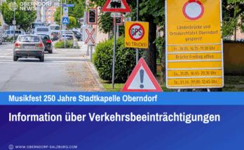 Information über Verkehrsbeeinträchtigungen