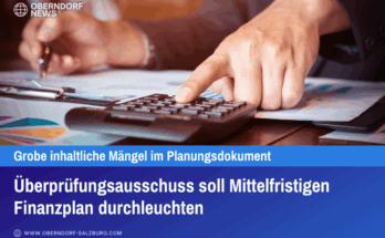 Überprüfungsausschuss soll Mittelfristigen Finanzplan durchleuchten