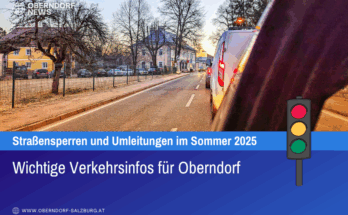 Wichtige Verkehrsinfos für Oberndorf