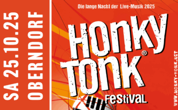 Honky Tonk Festival am 25. Oktober 2025