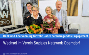 Wechsel im Verein Soziales Netzwerk Oberndorf